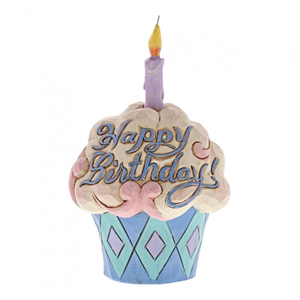 Mini birthday cupcake