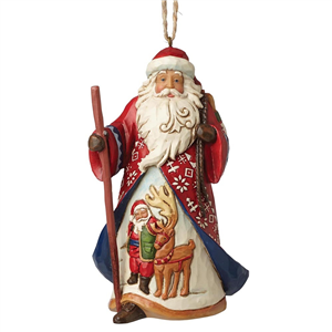 Lapland Santa (Hanging Ornament)