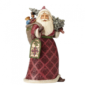 Dreaming Of Christmas Past (Victorian Santa With Sled)