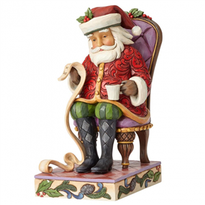 Christmas Wishes Granted (Santa Reading List In Chair)