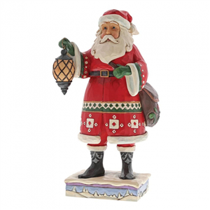 Delivering December (Santa With Lantern & Satchel)