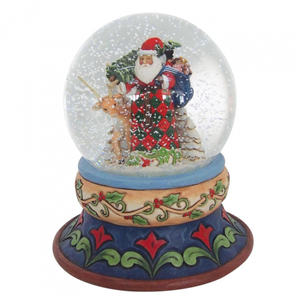 Season Of Giving (Santa With Deer Waterball)