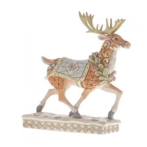 Adventure Awaits (White Woodland Reindeer)
