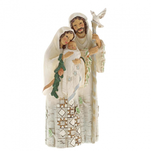 Pure And Perfect Love (White Woodland Holy Family)