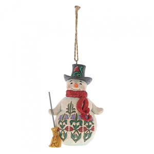 Winter Wonderland Snowman (Hanging Ornament)