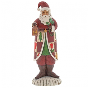 Folklore Santa With Lantern