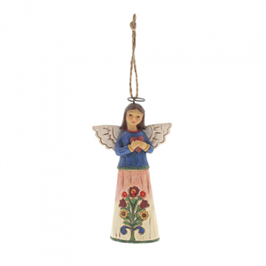 Folklore Angel With Heart (Hanging Ornament)