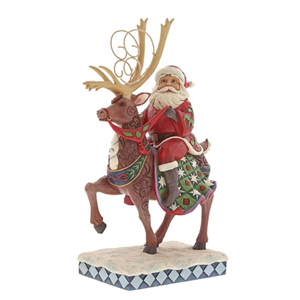 Dreams Delivered (Santa Riding Reindeer)