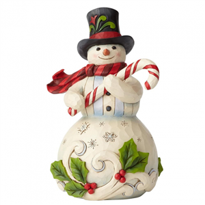 How Sweet It Is (Snowman Holding Candy Cane)
