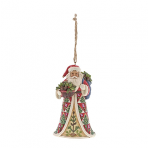 Pinecone Santa (Hanging Ornament)