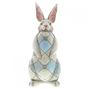 Grey Rabbit Garden Statue