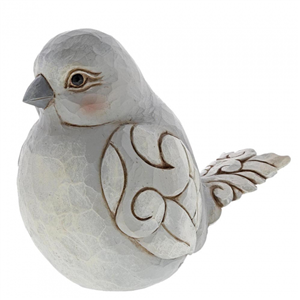 Charming Chirper (Grey Bird Figurine) N