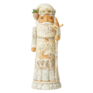 Woodland Festivities (White Woodland Nutcracker With Animals) N