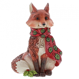 Festively Foxy (Winter Wonderland Fox With Scarf) N