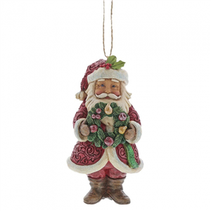 Winter Wonderland Santa (Hanging Ornament) N