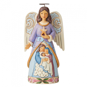 Starlit Serenity (Angel With Holy Family) N