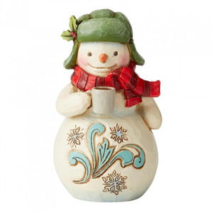 Snowman With Cocoa Miniature N
