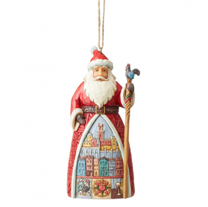 Portuguese Santa (Hanging Ornament) N
