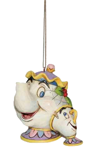 Mrs Potts & Chip (Hanging Ornament)