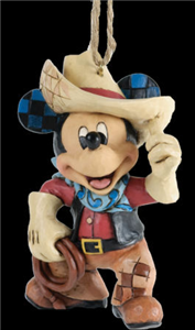Roundup Mickey (Mickey Mouse Hanging Ornament)