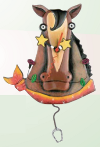 Horse Shoe Clock