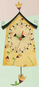 Tulip House Clock