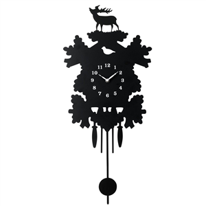 Stag Silhouette Clock
