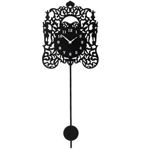 Silhouette Pendulum Clock