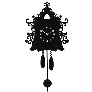 Floral Pendulum Clock