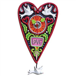 Love Heart Clock
