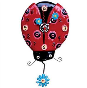 Ladybug Clock