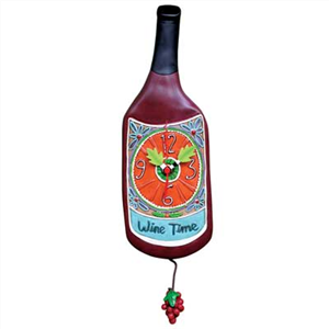Red Wine Time Clock