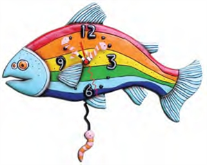 Rainbow Trout Clock