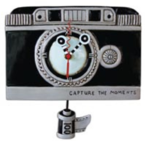 Vintage Camera Clock N