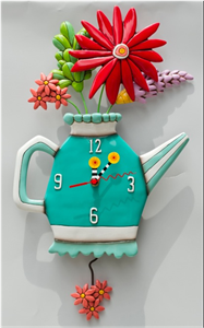 Spring Bouquet Clock