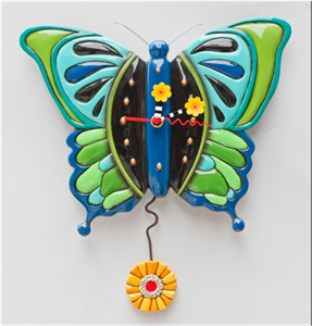 Mariposa Clock