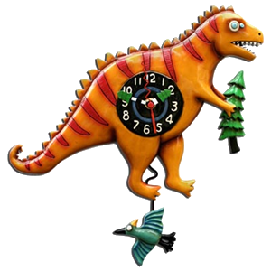 Roaring Rex Clock N